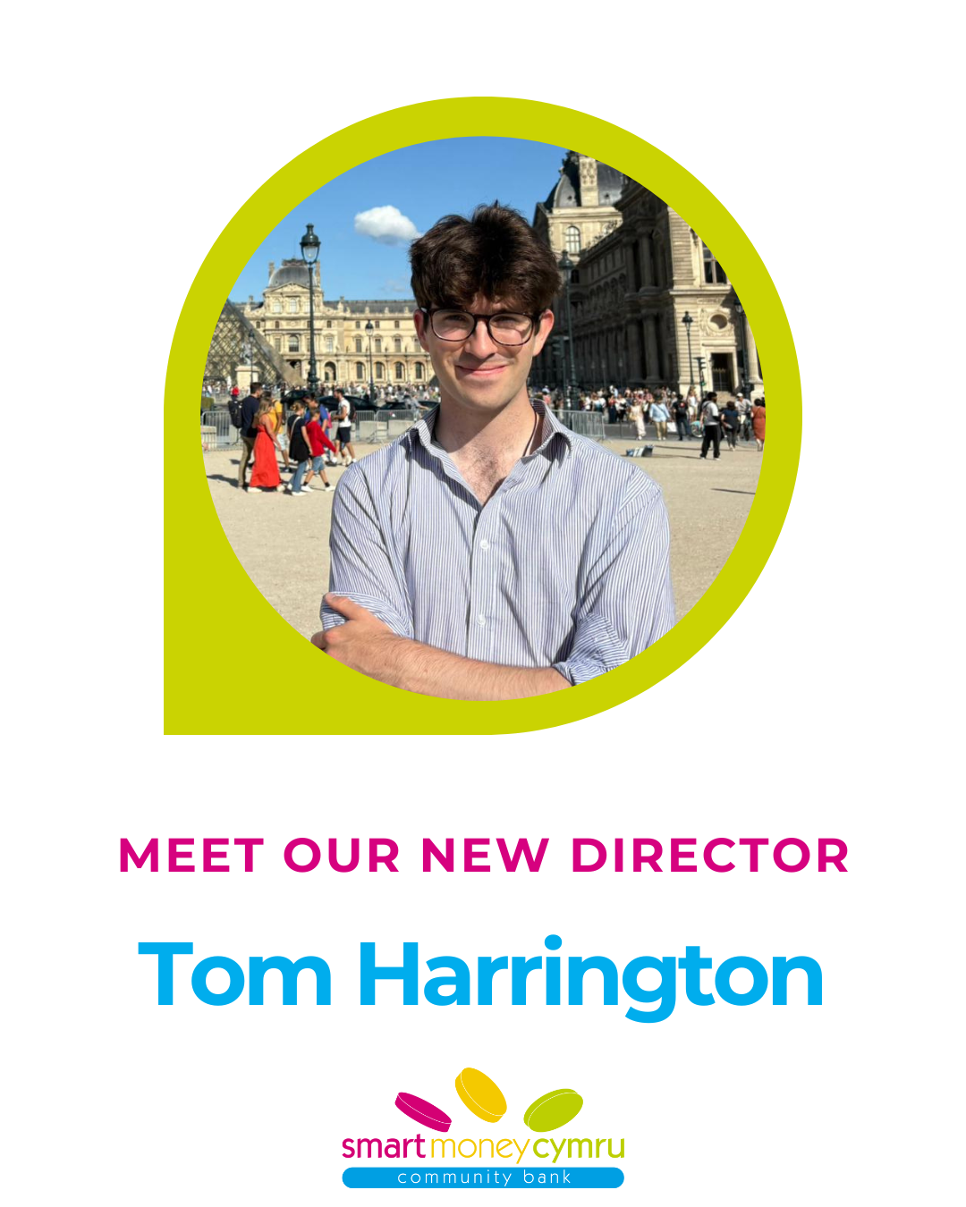 Welcoming Tom, SMC’s newest Director and champion for youth engagement